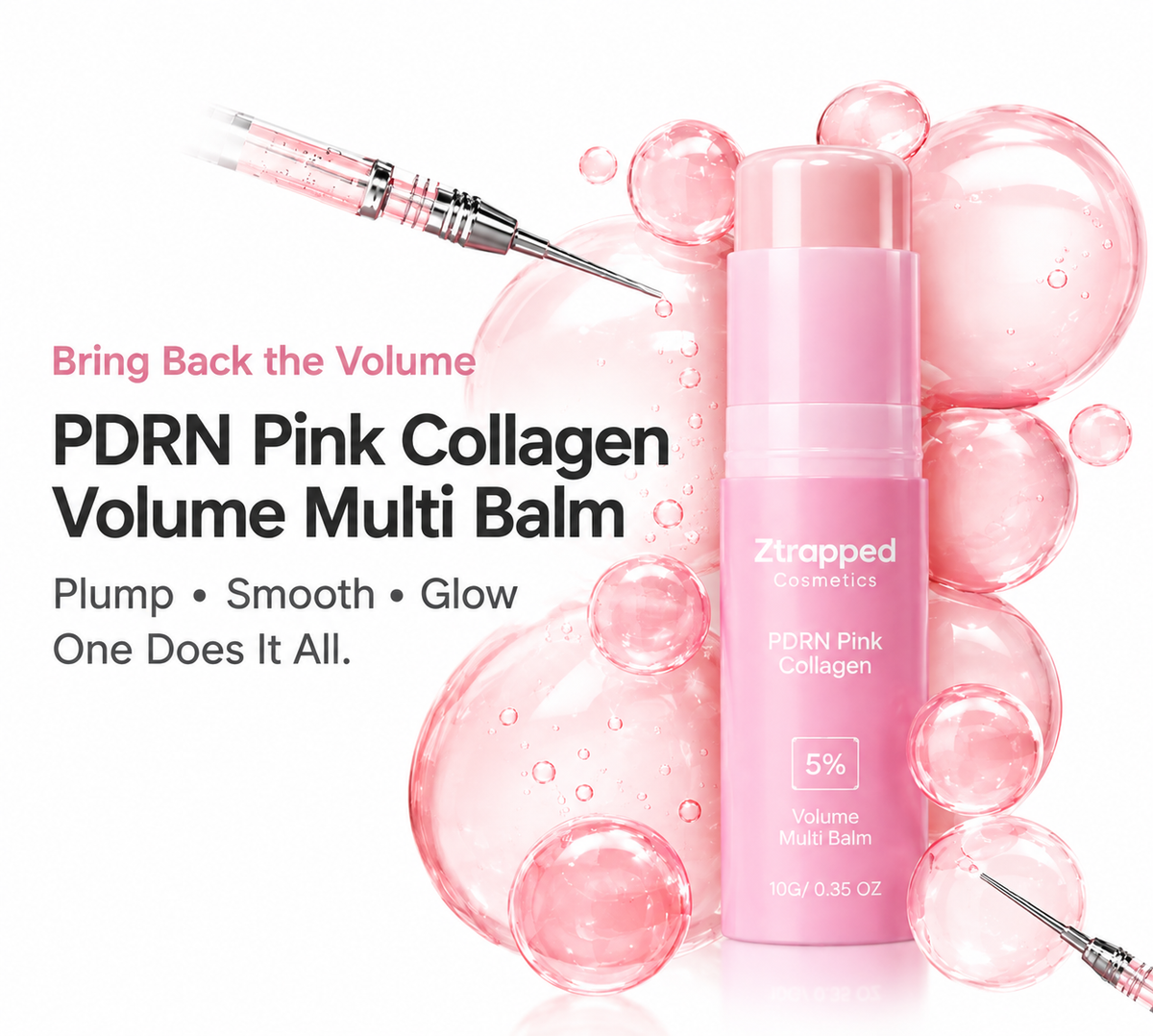 Ztrapped™ PDRN Collagen Volume Balm